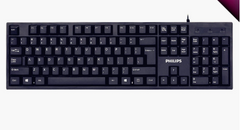 Gaming Keyboard Wired 104 Keys Ergonomic Backlight USB Keyboard for for Home Office Laptop Work GamingBlack